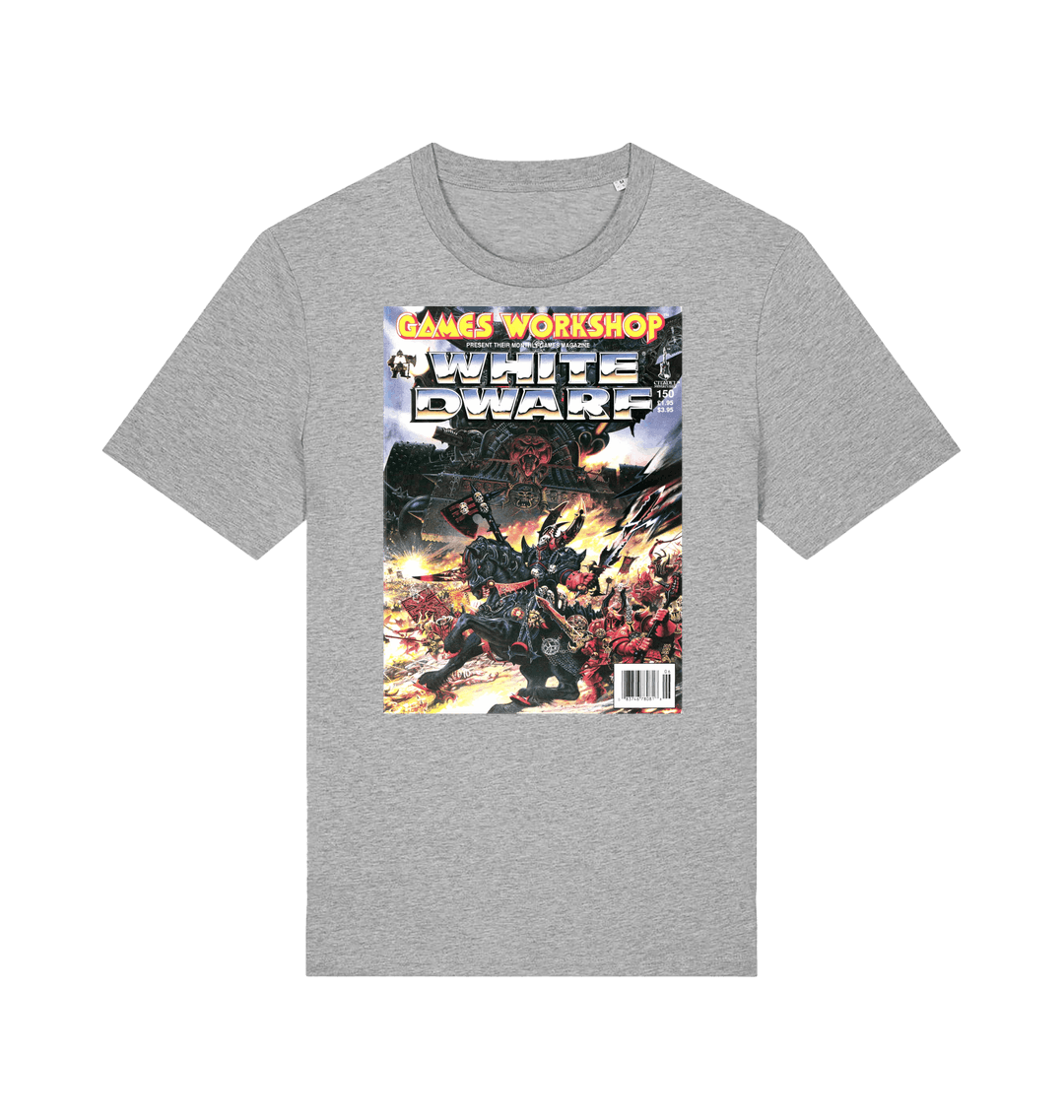 Heather Grey Printed T-shirt Front